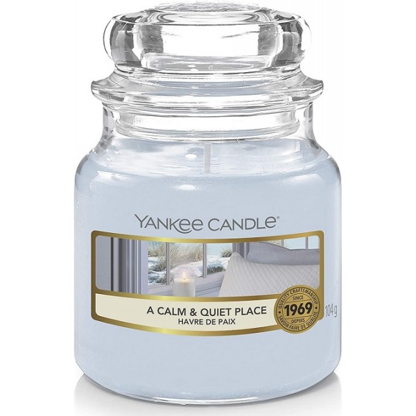 Candele profumate Candela profumata giara piccola a calm and quiet place fino a 30 ore