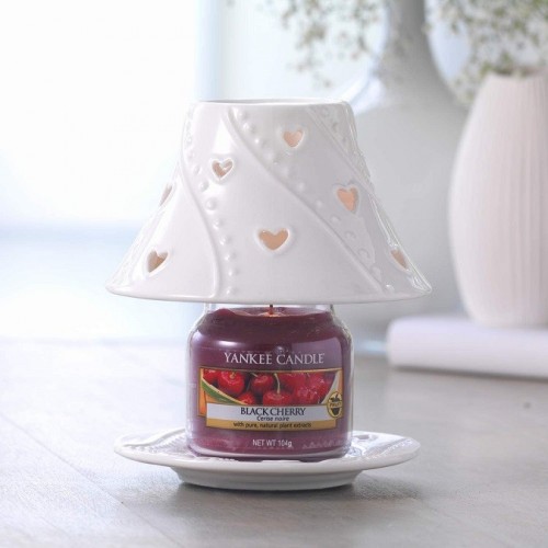 Candele profumate Candela profumata giara piccola black cherry fino a 30 ore