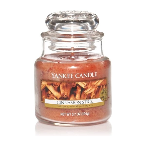 Candele profumate Candela profumata giara piccola cinnamon stick fino a 30 ore