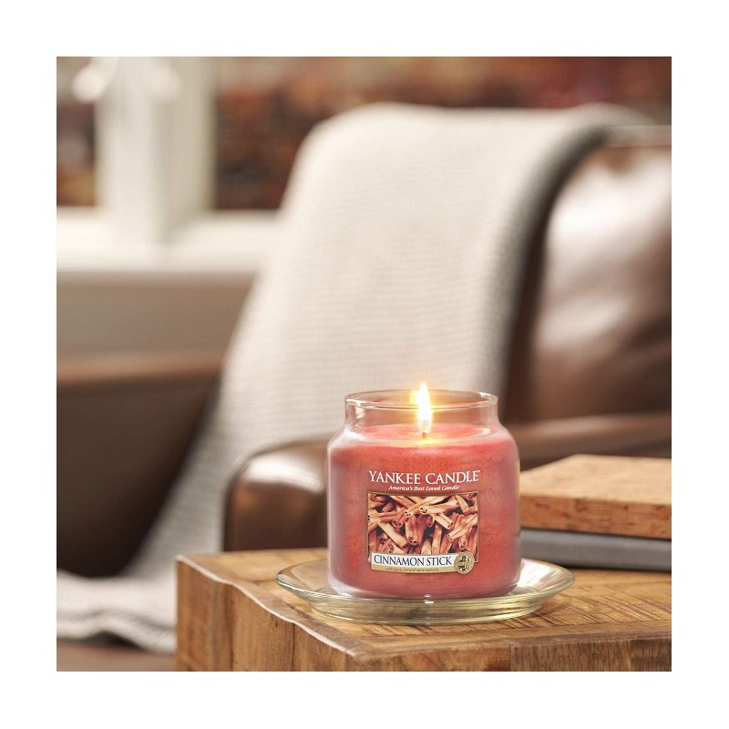Candele profumate Candela profumata giara piccola cinnamon stick fino a 30 ore