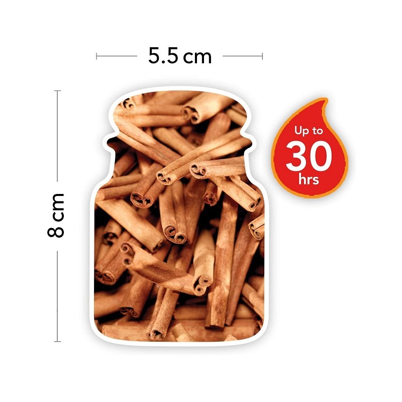 Candele profumate Candela profumata giara piccola cinnamon stick fino a 30 ore