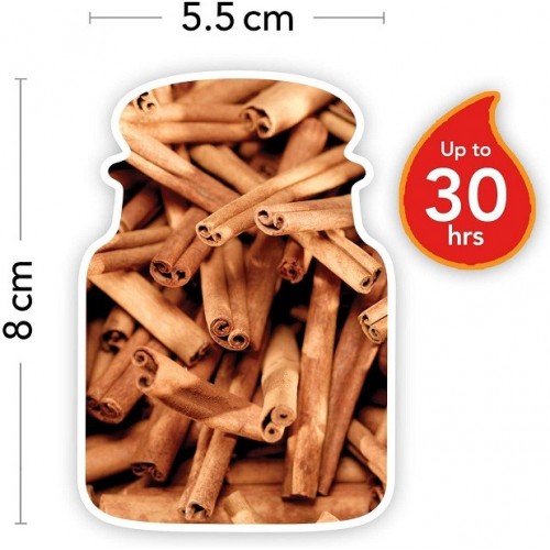 Candele profumate Candela profumata giara piccola cinnamon stick fino a 30 ore