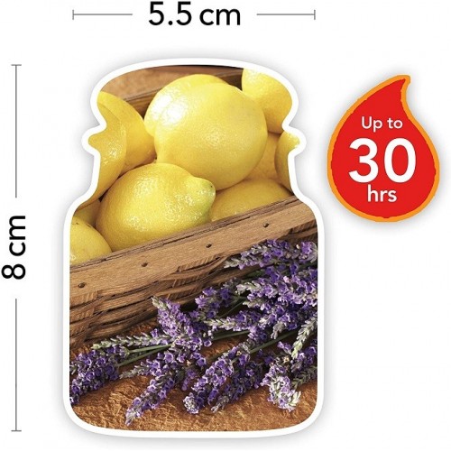 Candele profumate Candela profumata giara piccola lemon lavander fino a 30 ore
