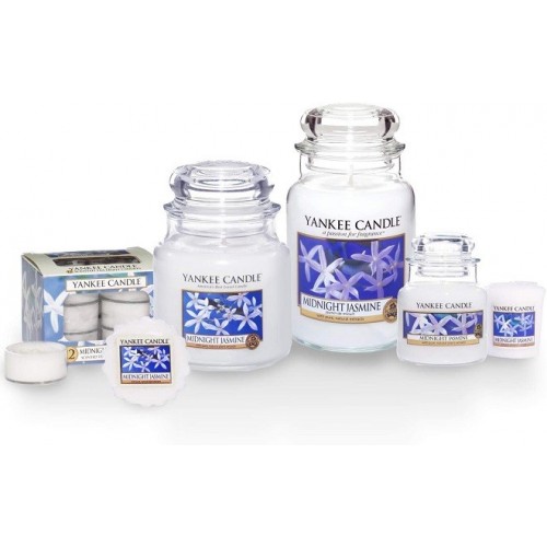 Candele profumate Candela profumata giara piccola midnight jasmine fino a 30 ore