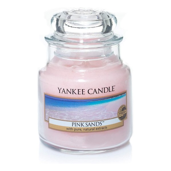 Candele profumate Candela profumata giara piccola pink sands fino a 30 ore