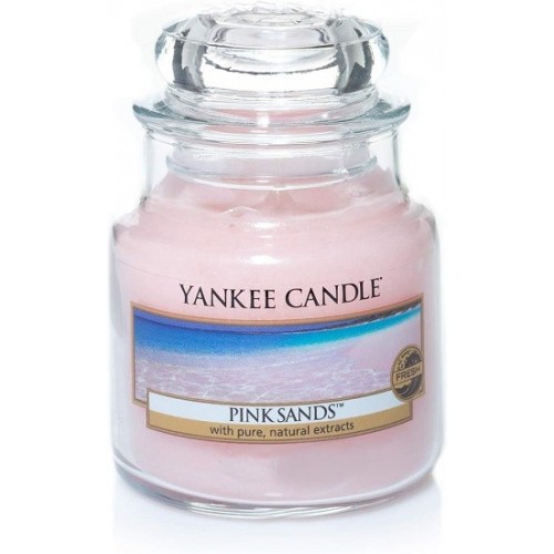 Candele profumate Candela profumata giara piccola pink sands fino a 30 ore
