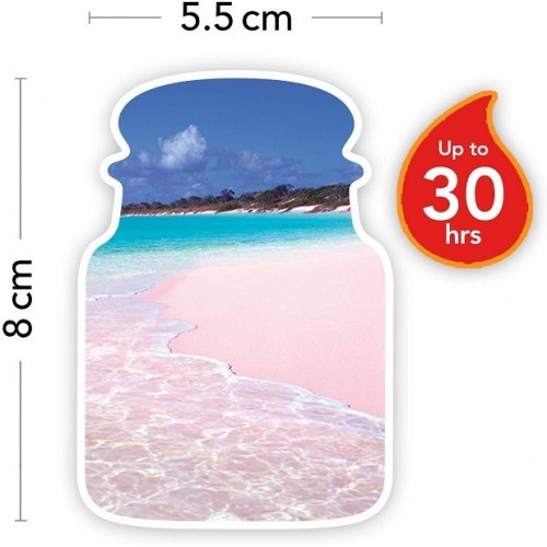Candele profumate Candela profumata giara piccola pink sands fino a 30 ore