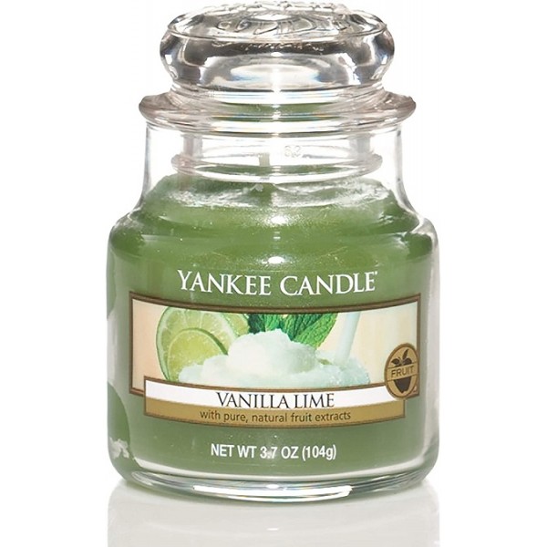 Candele profumate Candela profumata giara piccola vanilla lime fino a 30 ore