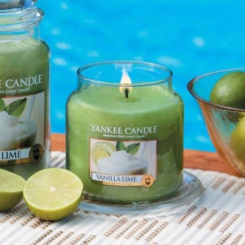 Candele profumate Candela profumata giara piccola vanilla lime fino a 30 ore