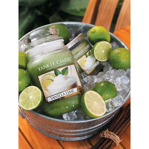 Candele profumate Candela profumata giara piccola vanilla lime fino a 30 ore