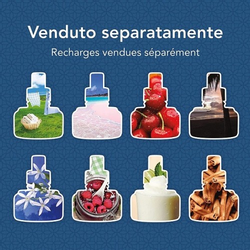 Complementi d arredo Scent plug diffusore fragranza d'ambiente elettrico blu spina ue a due poli