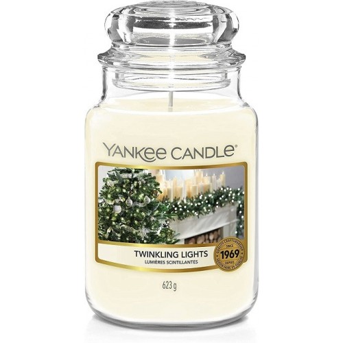Candele profumate Candela profumata giara grande twinkling stars fino a 150 ore