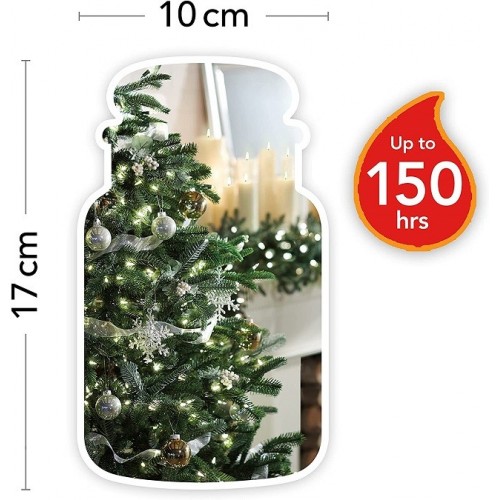 Candele profumate Candela profumata giara grande twinkling stars fino a 150 ore