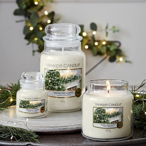Candele profumate Candela profumata giara grande twinkling stars fino a 150 ore