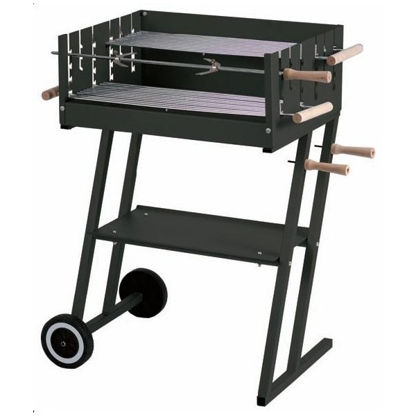 Barbecue a carbone Barbecue steak house in acciaio per casa campeggio