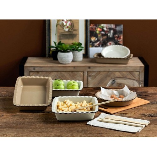 Teglie da forno Pirofila quadra cm25 cook country