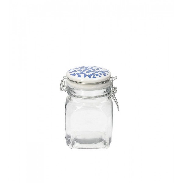 Barattoli da cucina Barattolo medio in vetro cm20x20 con coperchio Ulay linea dolce casa