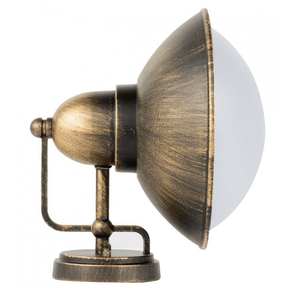 Lampade da esterno Lampada da esterno vega colore nero-oro E27 max 60w