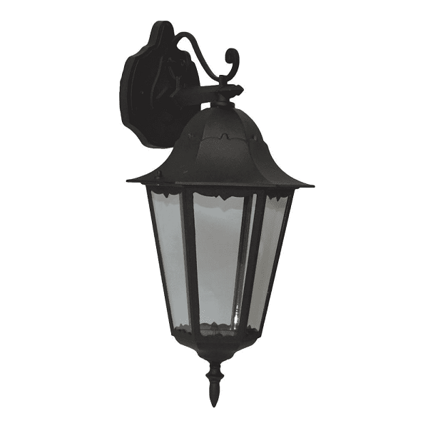 Applique Lampada da esterno ermes colore nero 60w 77502