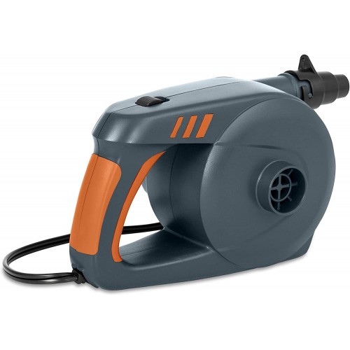 Prodotti per piscine Bestway pompa di gonfiaggio elettrica powergrip a corrente continua grigio