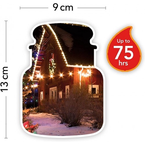 Candele profumate Candela profumata giara media tree farm festival fino a 75 ore