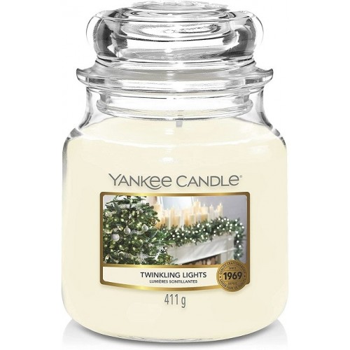 Candele profumate Candela profumata giara media twinkling lights fino a 75 ore
