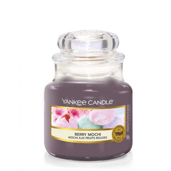 Candele profumate Candela profumata giara piccola berry mochi fino a 30 ore