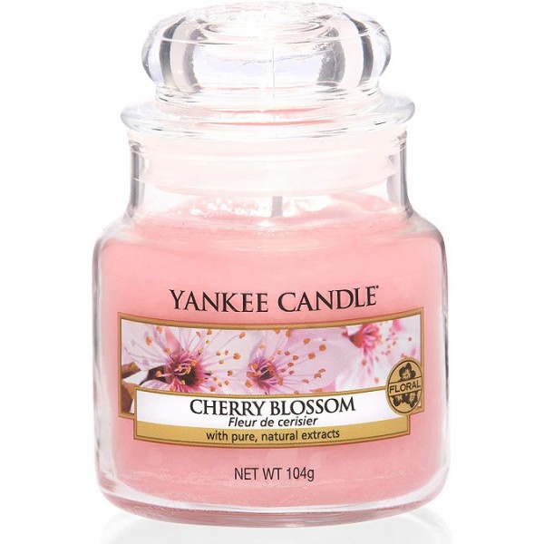 Candele profumate Candela profumata giara piccola cherry blossom fino a 30 ore