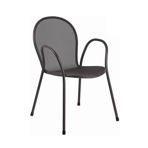 Sedie da giardino Set 6 Poltrona ronda emu ferro antico per arredo esterno giardino casa