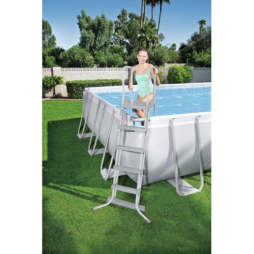 Piscine fuoriterra PISCINA C/TELAIO BESTWAY 56623 POWER STEEL 956X488X132H