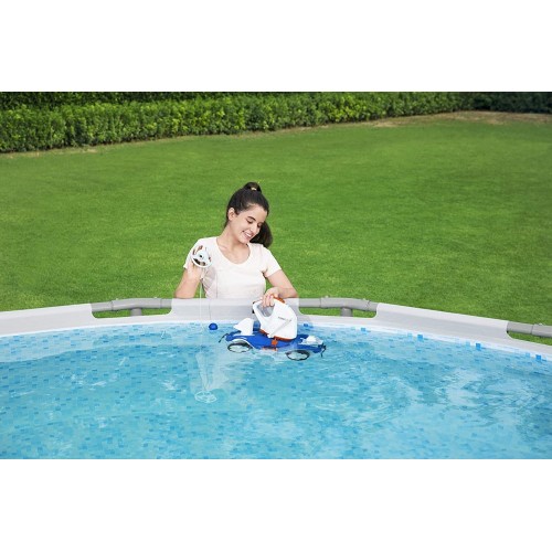 Prodotti per piscine Bestway robot per pulizia piscina aquatronix flowclear 58482