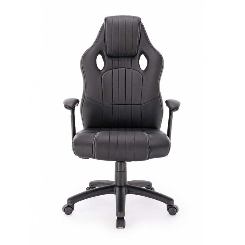 Sedie poltrone da ufficio Poltrona Ufficio Con braccioli Spider Nero Sedie poltrone da ufficio Poltrona Ufficio Con braccioli Spider Nero