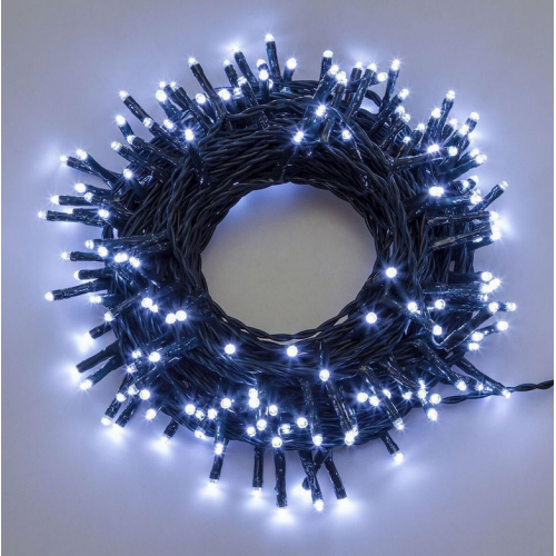 Luci natalizie 200 Luci led bianco freddo 10mt