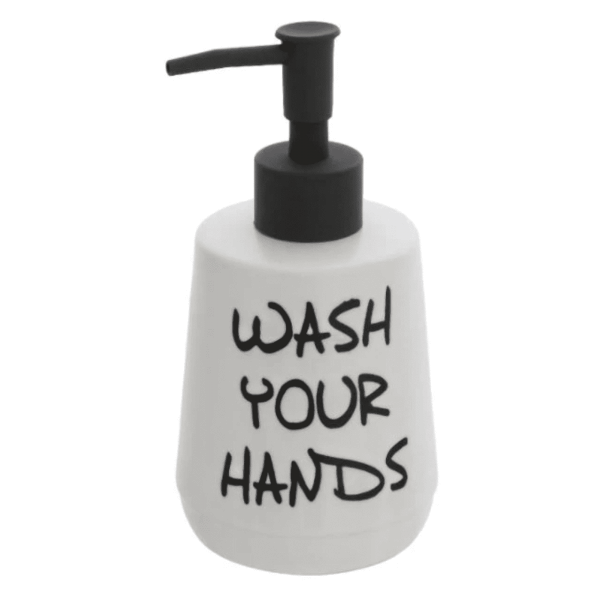 Dispenser sapone Dispenser sapone bianco wash