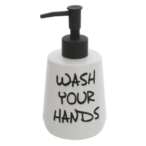 Dispenser sapone Dispenser sapone bianco wash