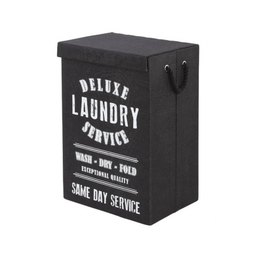 Accessori bagno Portabiancheria nero