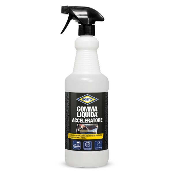 Colle Bostik Gomma Liquida Acceleratore Spray 1lt