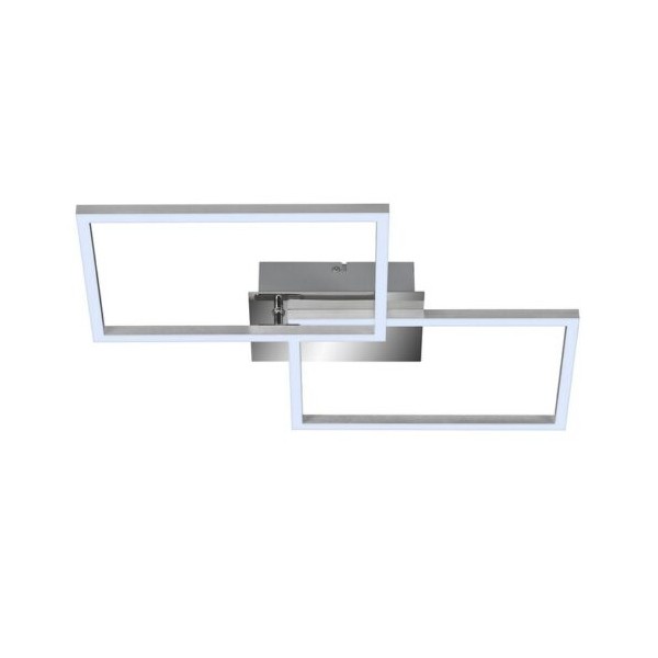 Illuminazione Plafoniera a led argento 50cm