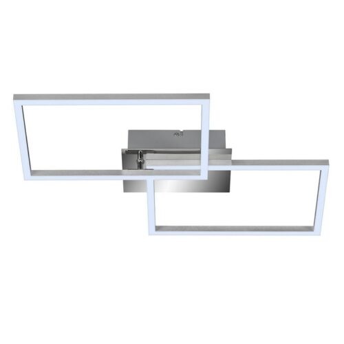 Illuminazione Plafoniera a led argento 50cm