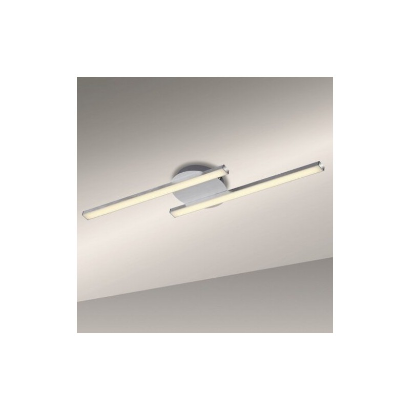 Illuminazione Plafoniere led alluminio 2x6w Illuminazione Plafoniere led alluminio 2x6w