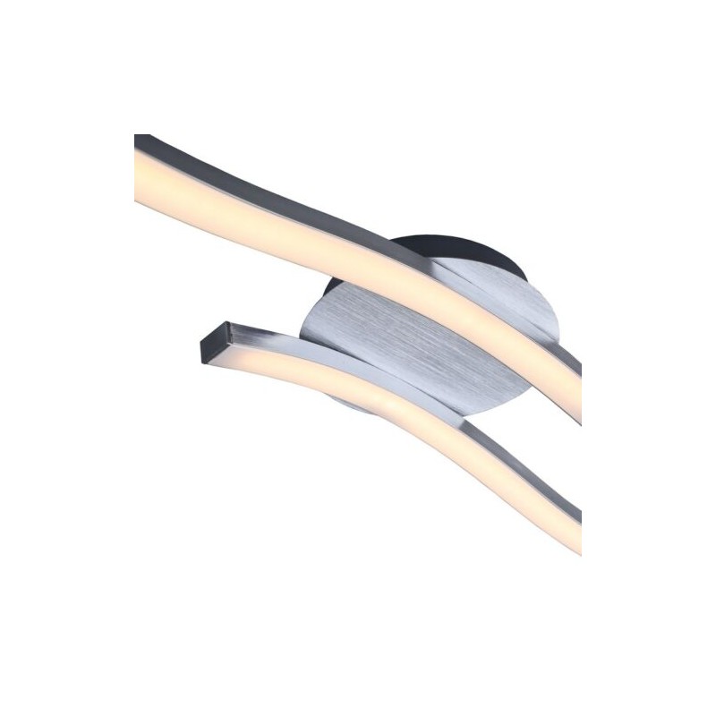 Applique Applique 2 steli ondulati a led alluminio Applique Applique 2 steli ondulati a led alluminio