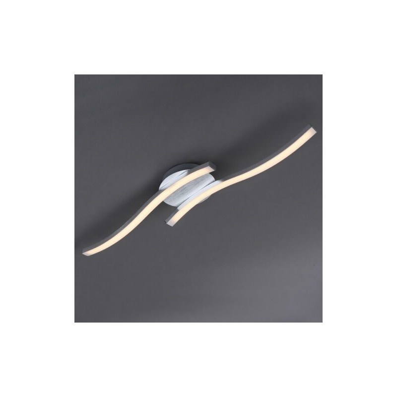 Applique Applique 2 steli ondulati a led alluminio Applique Applique 2 steli ondulati a led alluminio