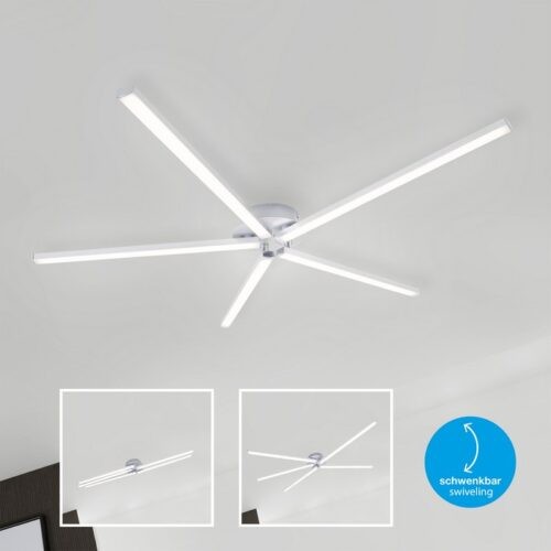 Illuminazione Applique 5 braccetti a led alluminio