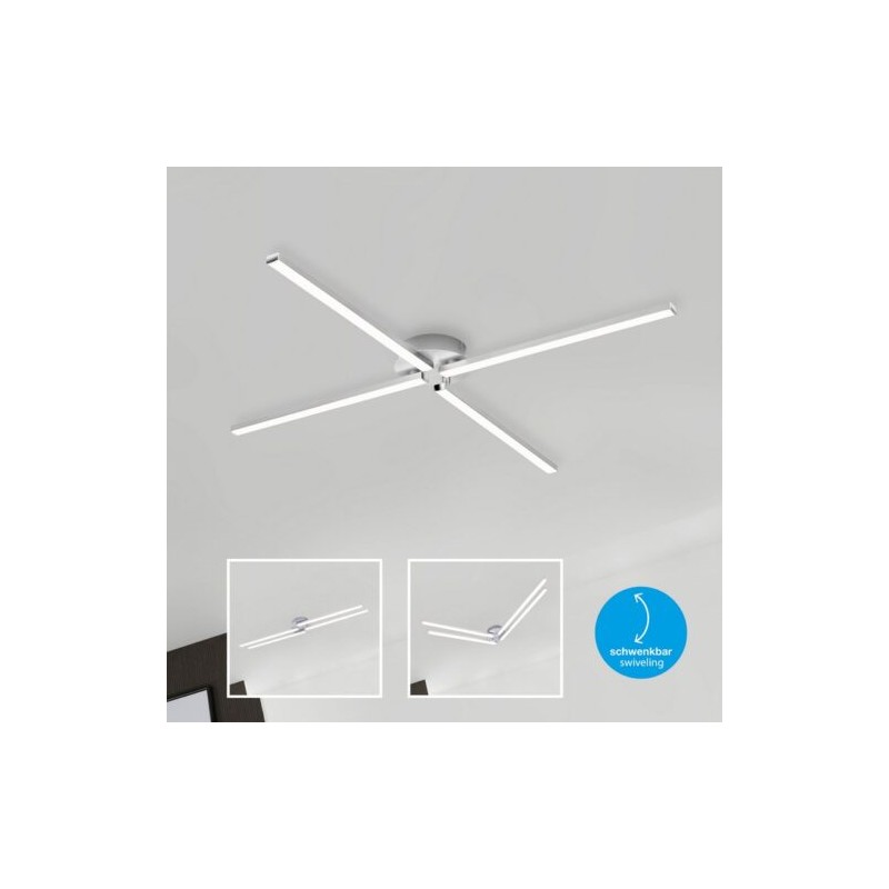 Illuminazione Applique 4 braccetti a led alluminio Illuminazione Applique 4 braccetti a led alluminio