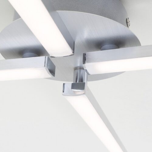 Illuminazione Applique 4 braccetti a led alluminio