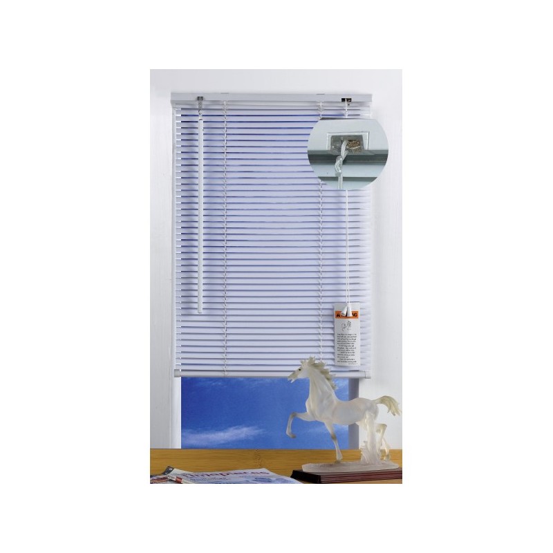 Biancheria per la casa Tenda veneziana bianca con lamelle 25mm Biancheria per la casa Tenda veneziana bianca con lamelle 25mm