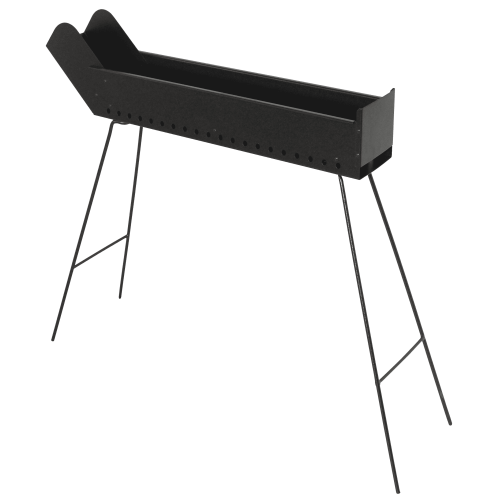 Barbecue a carbone Cuoci spiedini 60cm