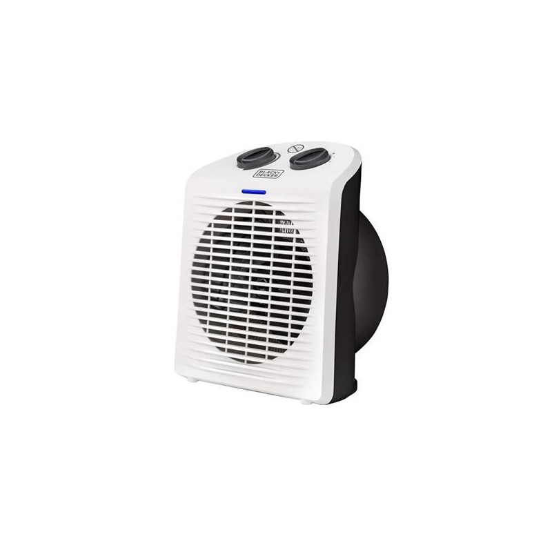 Termoventilatori Stufetta elettrica interno nero, bianco 2000 w Termoventilatori Stufetta elettrica interno nero, bianco 2000 w
