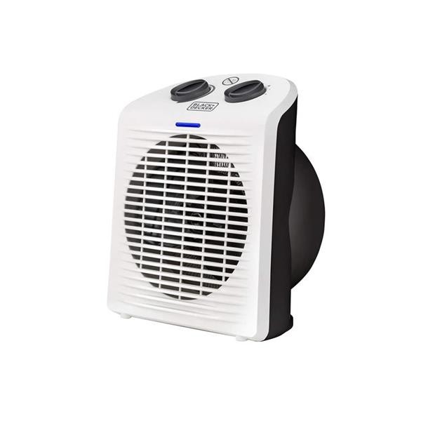 Termoventilatori Stufetta elettrica interno nero, bianco 2000 w