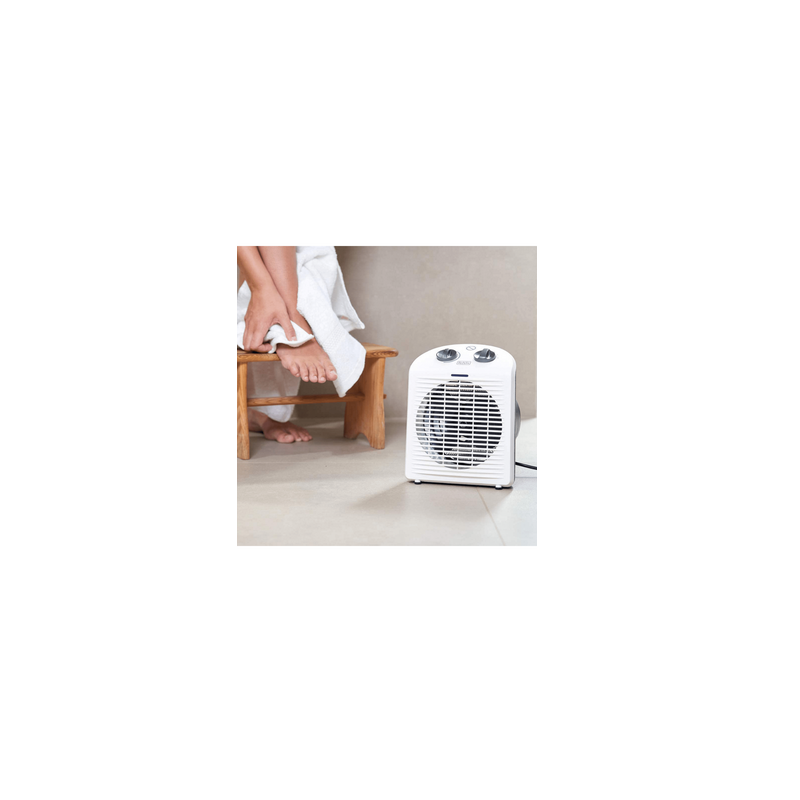 Termoventilatori Stufetta elettrica interno nero, bianco 2000 w Termoventilatori Stufetta elettrica interno nero, bianco 2000 w